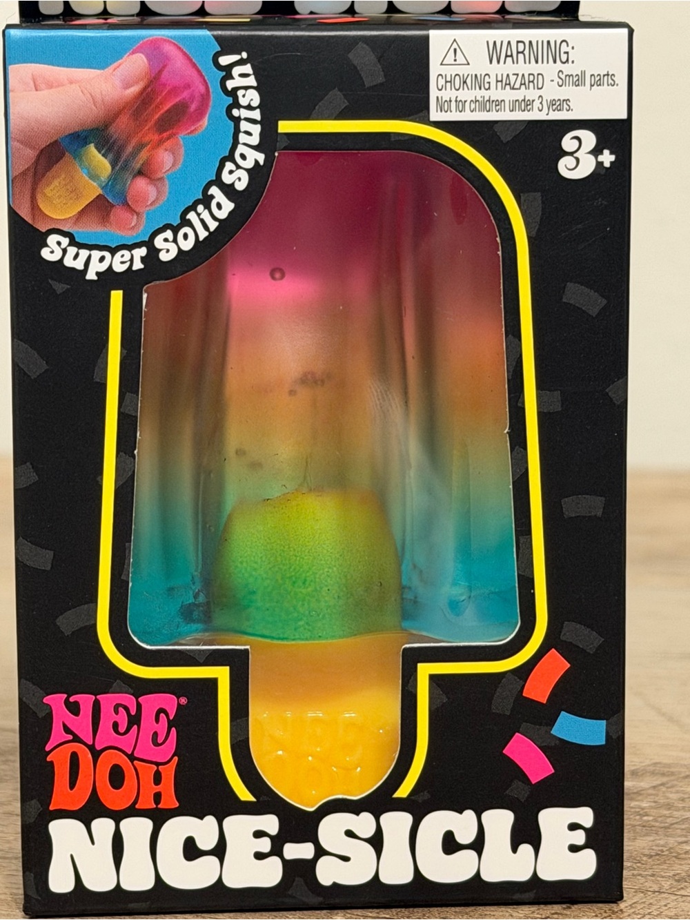 NWT Schylling NeeDoh Nice-Sicle (popsicle) Authentic Viral Sensory Squeeze - Picture 3 of 8